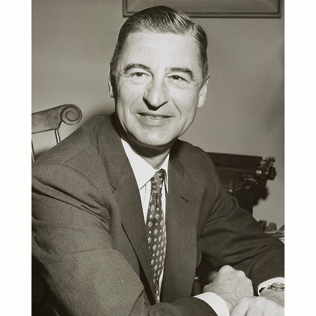 A posed picture of Theodor Seuss Geisel