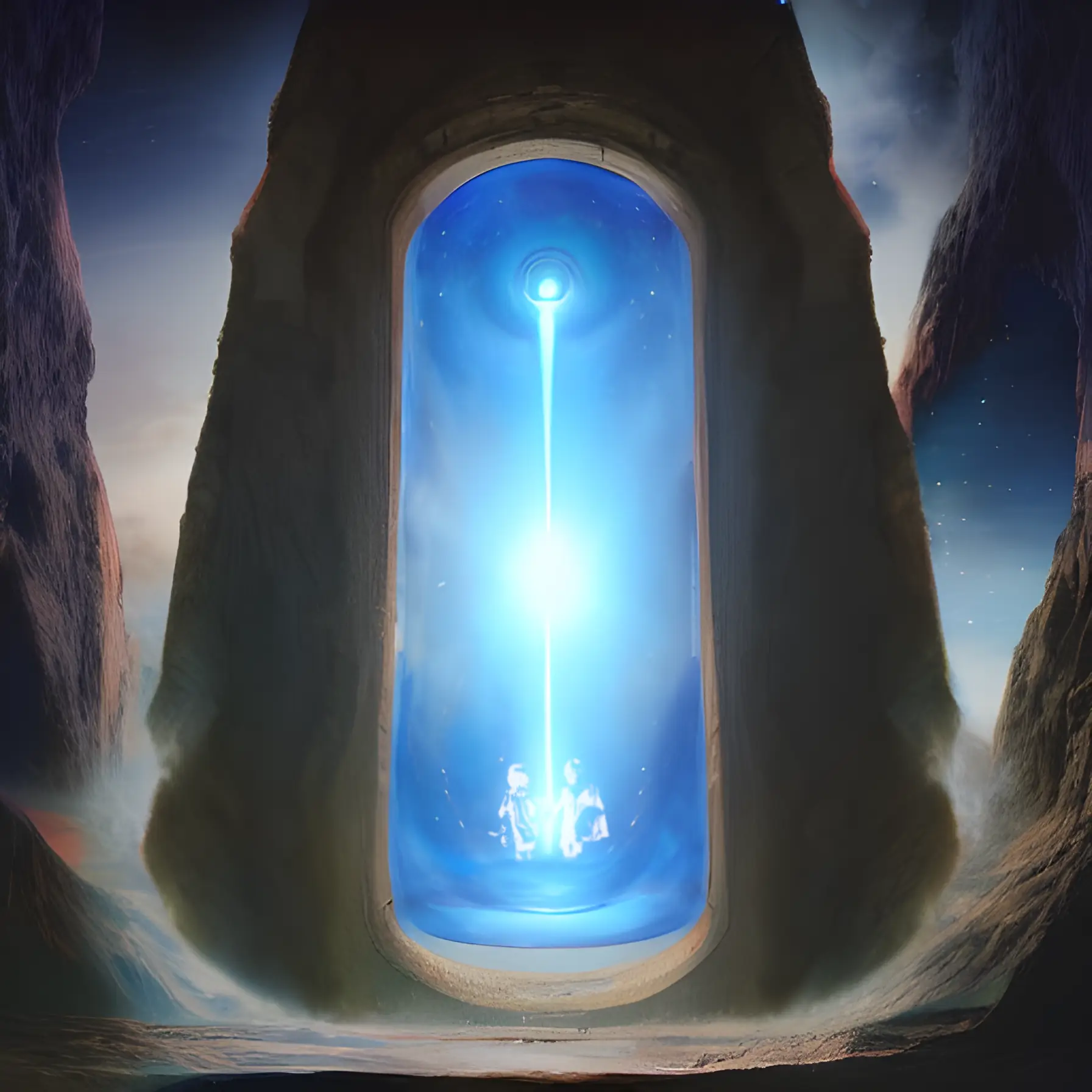 A portal to another dimension has opened.