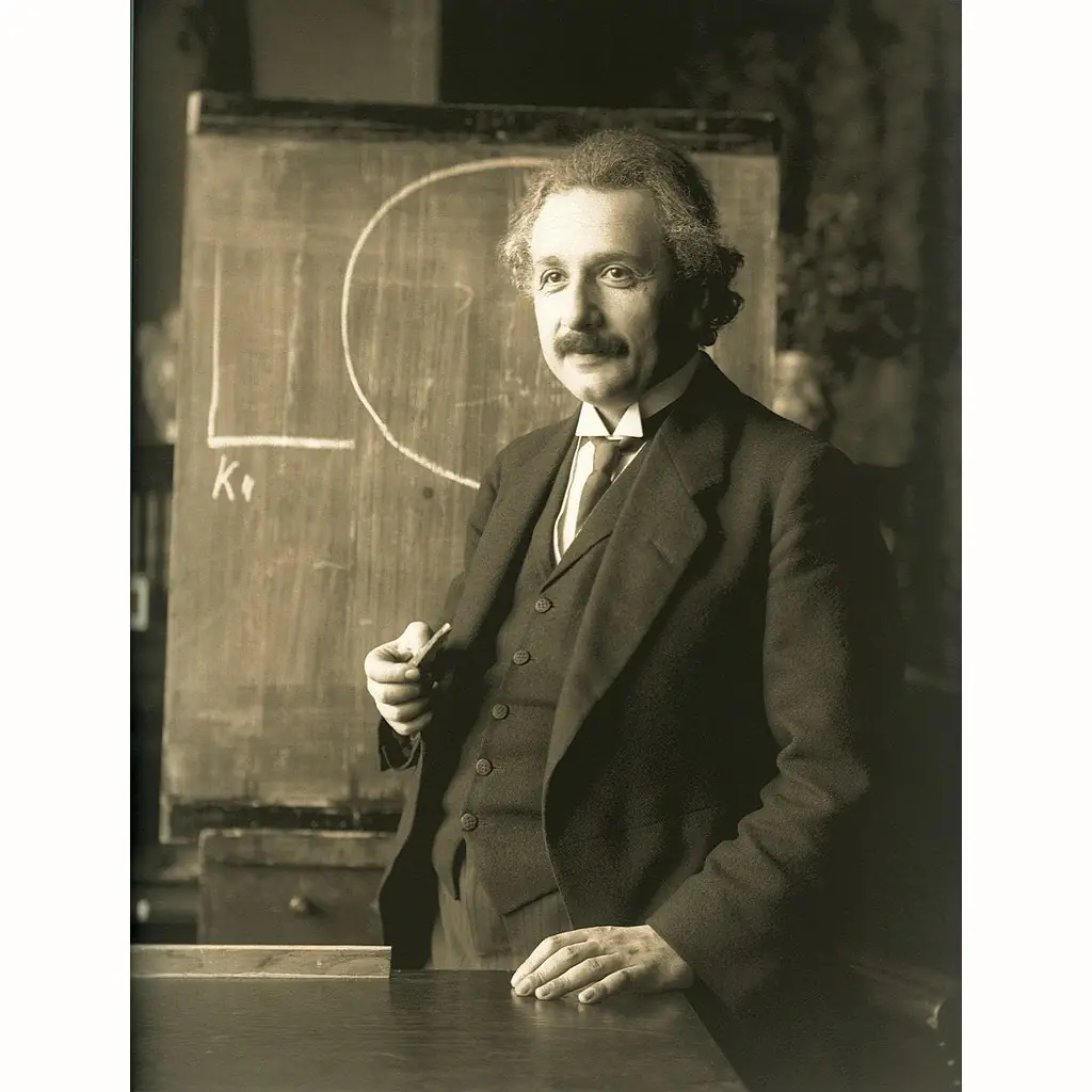 Photo of Albert Einstein, circa 1921